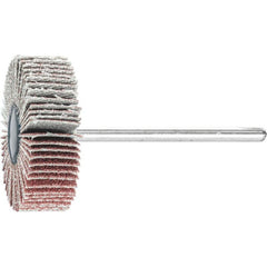 PFERD - Mounted Flap Wheel Fan Grinder Aluminium Oxide - 3mm Shank F 3010/3 A 120 Grit | 44402123 10