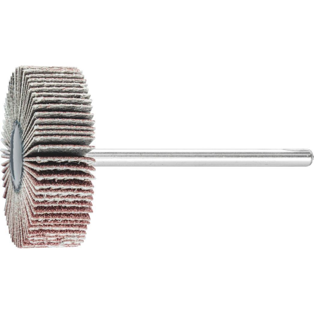 PFERD - Mounted Flap Wheel Fan Grinder Aluminium Oxide - 3mm Shank F 3010/3 A 150 Grit | 44402153 10