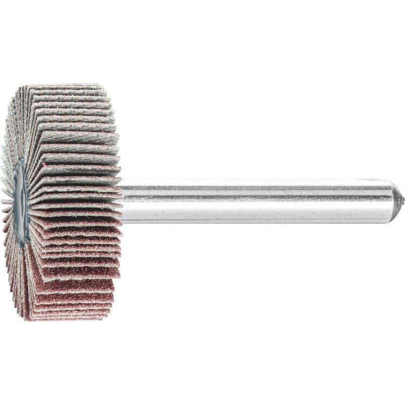PFERD - Mounted Flap Wheel Fan Grinder Aluminium Oxide - 6mm Shank F 3010/6 A 150 Grit | 44402156 10