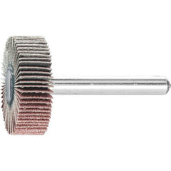PFERD - Mounted Flap Wheel Fan Grinder Aluminium Oxide - 6mm Shank F 3010/6 A 180 Grit | 44402186 10