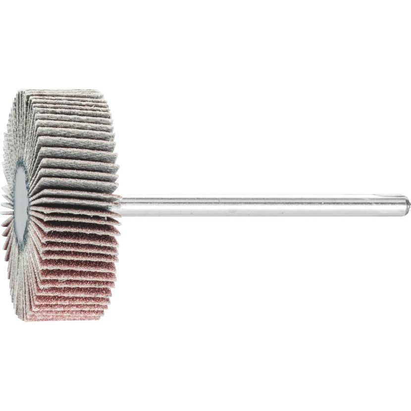 PFERD - Mounted Flap Wheel Fan Grinder Aluminium Oxide - 3mm Shank F 3010/3 A 240 Grit | 44402243 10