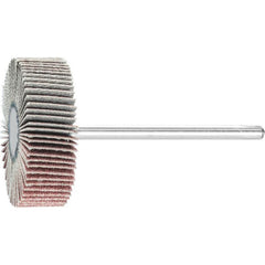 PFERD - Mounted Flap Wheel Fan Grinder Aluminium Oxide - 3mm Shank F 3010/3 A 240 Grit | 44402243 10