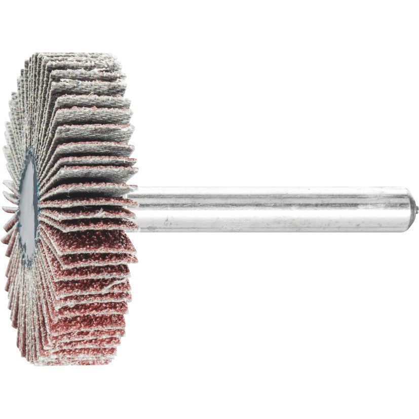 PFERD - Mounted Flap Wheel Fan Grinder Aluminium Oxide - 6mm Shank F 4010/6 A 60 Grit | 44403066 10
