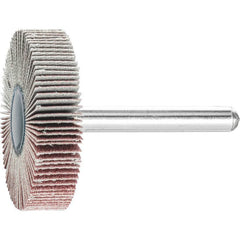 PFERD - Mounted Flap Wheel Fan Grinder Aluminium Oxide - 6mm Shank F 4010/6 A 180 Grit | 44403186 10
