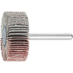 PFERD - Mounted Flap Wheel Fan Grinder Aluminium Oxide - 6mm Shank F 4015/6 A 80 Grit | 44404086 10