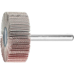 PFERD - Mounted Flap Wheel Fan Grinder Aluminium Oxide - 6mm Shank F 4015/6 A 180 Grit | 44404186 10