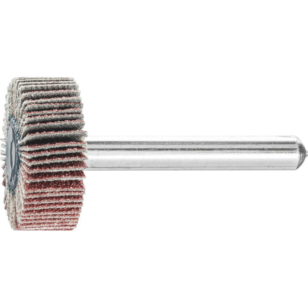PFERD - Mounted Flap Wheel Fan Grinder Aluminium Oxide - 6mm Shank F 2510/6 A 80 Grit | 44405086 10