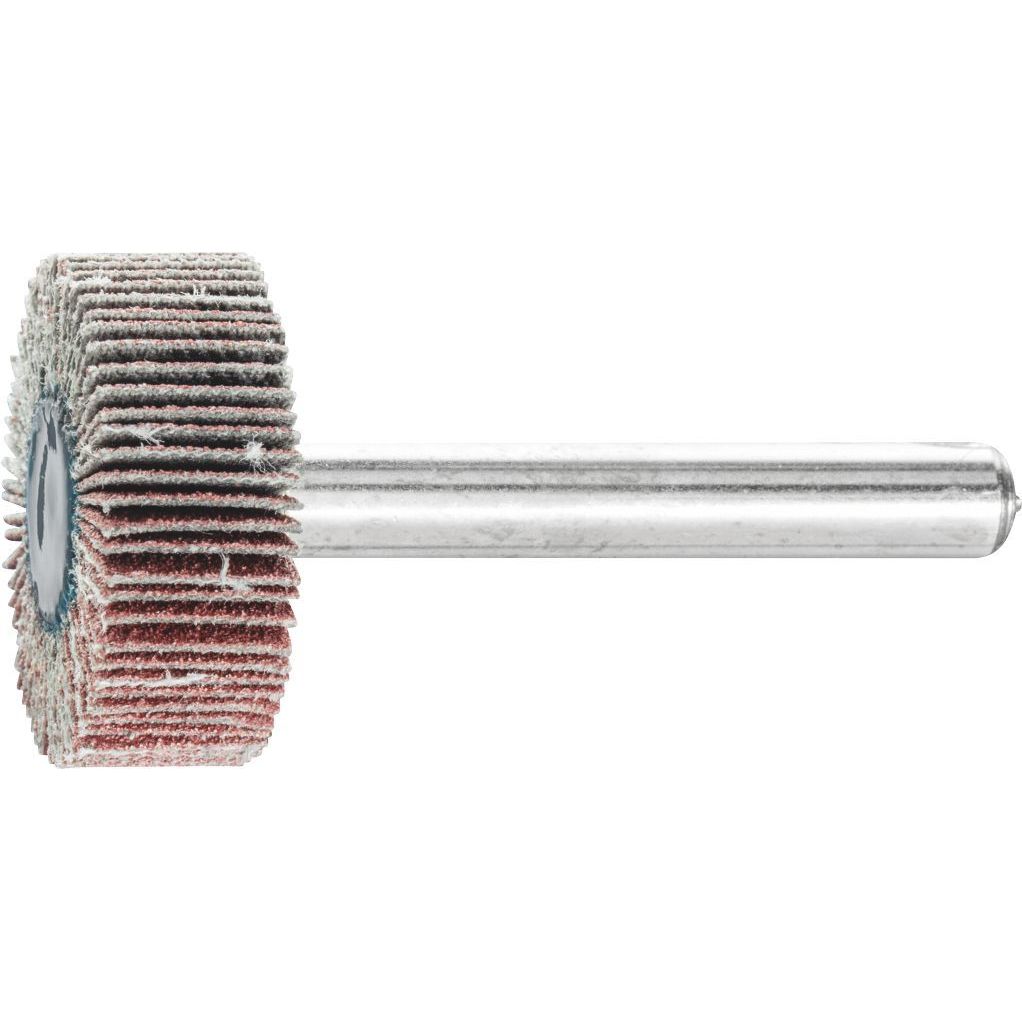 PFERD - Mounted Flap Wheel Fan Grinder Aluminium Oxide - 6mm Shank F 2510/6 A 120 Grit | 44405126 10