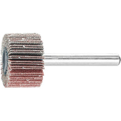 PFERD - Mounted Flap Wheel Fan Grinder Aluminium Oxide - 6mm Shank F 2515/6 A 120 Grit | 44406126 10