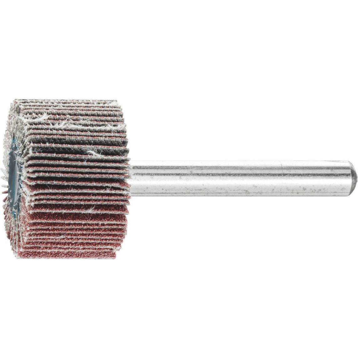 PFERD - Mounted Flap Wheel Fan Grinder Aluminium Oxide - 6mm Shank F 2515/6 A 150 Grit | 44406156 10