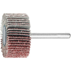 PFERD - Mounted Flap Wheel Fan Grinder Aluminium Oxide - 6mm Shank F 4020/6 A 40 Grit | 44408046 10