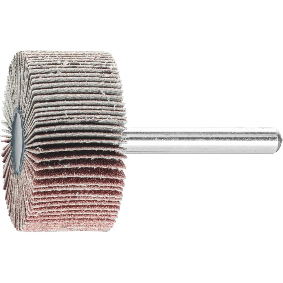 PFERD - Mounted Flap Wheel Fan Grinder Aluminium Oxide - 6mm Shank F 4020/6 A 150 Grit | 44408156 10