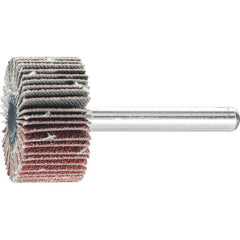 PFERD - Mounted Flap Wheel Fan Grinder Aluminium Oxide - 6mm Shank F 3015/6 A 80 Grit | 44409086 10