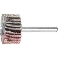 PFERD - Mounted Flap Wheel Fan Grinder Aluminium Oxide - 6mm Shank F 3015/6 A 150 Grit | 44409156 10