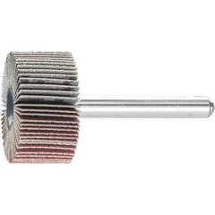 PFERD - Mounted Flap Wheel Fan Grinder Aluminium Oxide - 6mm Shank F 3015/6 A 240 Grit | 44409246 10