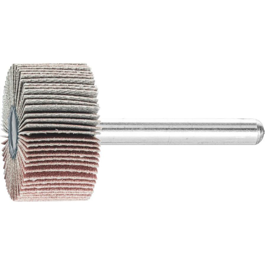 PFERD - Mounted Flap Wheel Fan Grinder Aluminium Oxide - 6mm Shank F 3015/6 A 320 Grit | 44409326 10