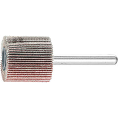 PFERD - Mounted Flap Wheel Fan Grinder Aluminium Oxide - 6mm Shank F 2525/6 A 120 Grit | 44410126 10