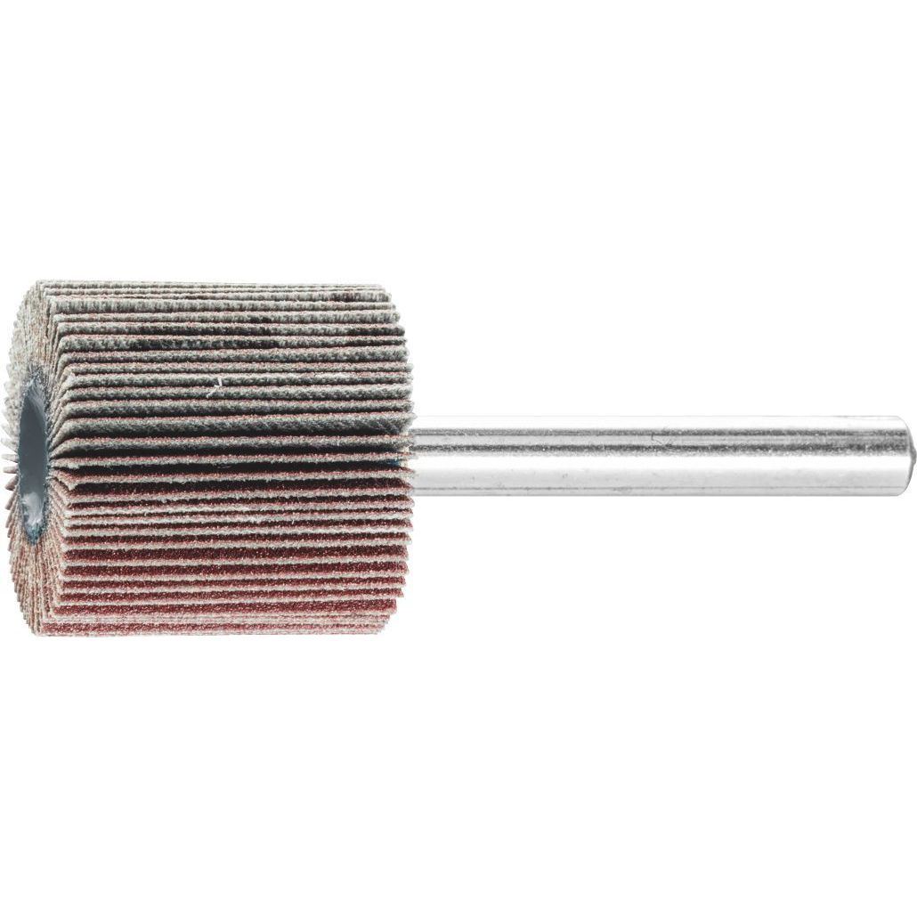 PFERD - Mounted Flap Wheel Fan Grinder Aluminium Oxide - 6mm Shank F 2525/6 A 180 Grit | 44410186 10