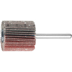 PFERD - Mounted Flap Wheel Fan Grinder Aluminium Oxide - 6mm Shank F 3030/6 A 80 Grit | 44411086 10