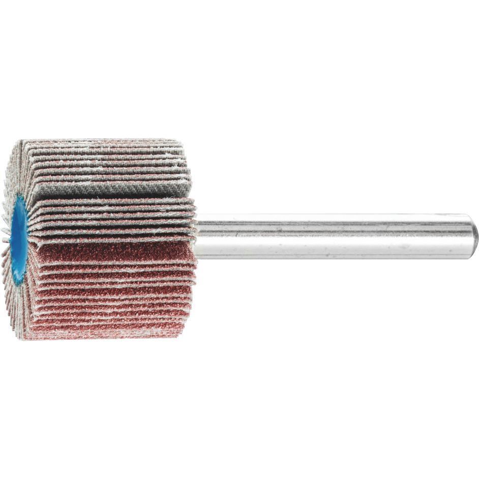 PFERD - Mounted Flap Wheel Fan Grinder Aluminium Oxide - 6mm Shank F 2520/6 A 120 Grit | 44415126 10
