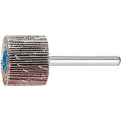 PFERD - Mounted Flap Wheel Fan Grinder Aluminium Oxide - 6mm Shank F 2520/6 A 180 Grit | 44415186 10