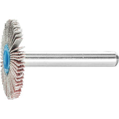 PFERD - Mounted Flap Wheel Fan Grinder Aluminium Oxide - 6mm Shank F 3003/6 A 80 Grit | 44416086 10