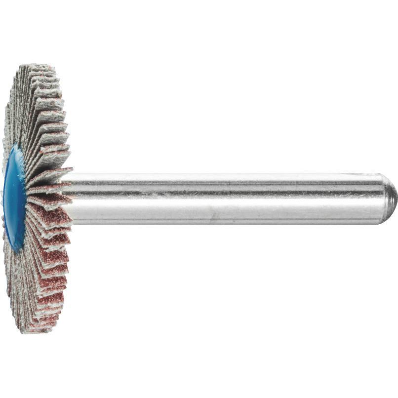 PFERD - Mounted Flap Wheel Fan Grinder Aluminium Oxide - 6mm Shank F 3003/6 A 120 Grit | 44416126 10