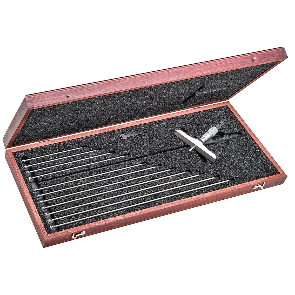 Starrett - MICROMETER DEPTH GAGE 0-12 | 445BZ-12RL