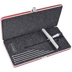 Starrett - Depth Gage 0-150mm Range 150mm Base 6 Rods Case | 445MDZ-150RL