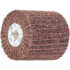PFERD - Dia. 100X100mm Polinox Non-Woven Grinding Drum Pnz Keyway 19mm A80/M For Fine Grinding And Finishing | 44641108