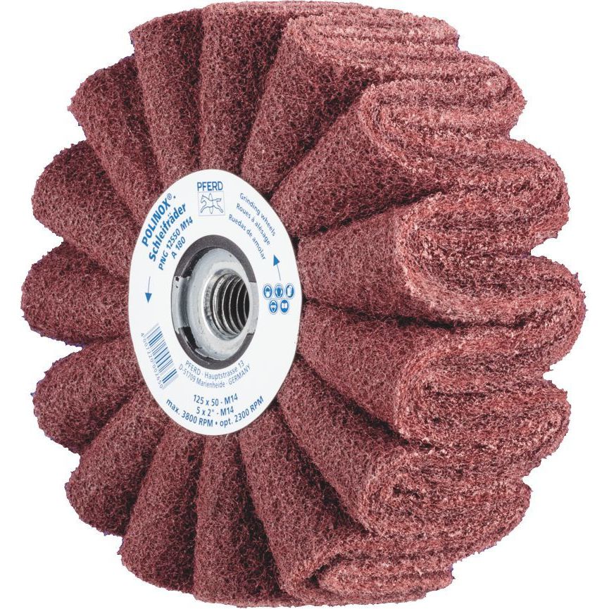 PFERD - POLINOX Ring Wheel Aluminium Oxide - PNG 12550 M14 A 180 | 44642502 2