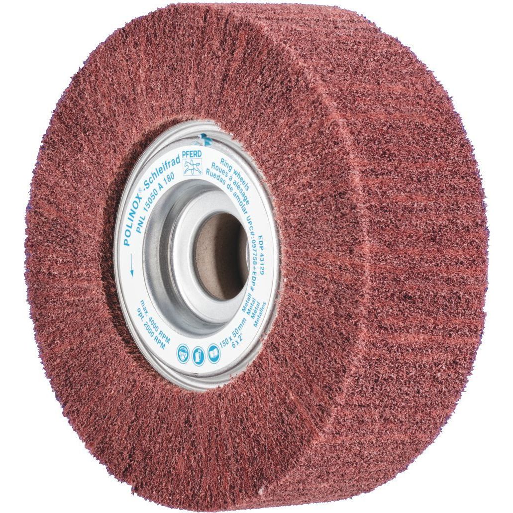 PFERD - POLINOX Ring Wheel Aluminium Oxide - Unmounted PNL 15050 A 180 | 44644119 1