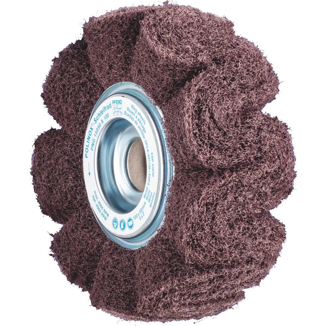 PFERD - POLINOX Ring Wheel Aluminium Oxide - Unmounted PNG 15050 A 100 | 44646111 1