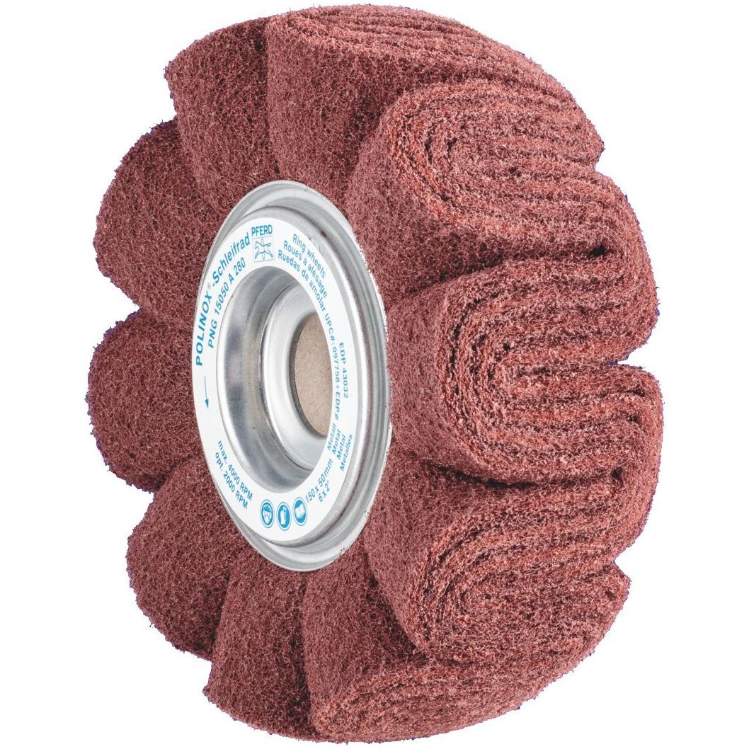 PFERD - POLINOX Ring Wheel Aluminium Oxide - Unmounted PNG 15050 A 280 | 44646129 1