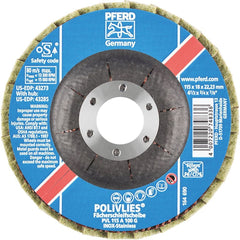 PFERD - POLIVLIES Surface Conditioning Flap Disc PVL 115 A Coarse - Brown | 44694101 1