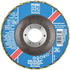 PFERD - POLIVLIES Surface Conditioning Flap Disc PVL 115 A Fine - Blue | 44694103 1