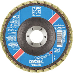 PFERD - POLIVLIES Surface Conditioning Flap Disc PVL 125 A Coarse - Brown | 44694111 1
