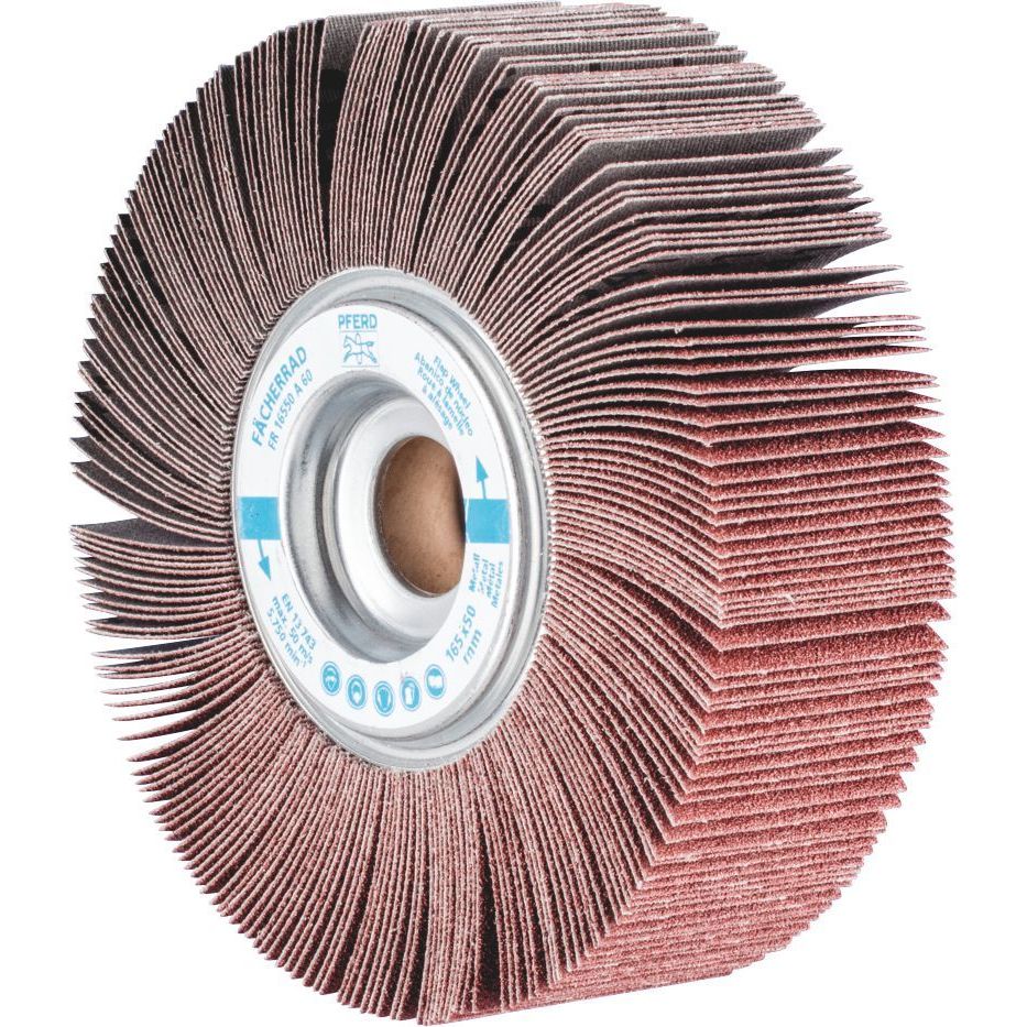 PFERD - Flap Wheel - Unmounted Type - Aluminium Oxide FR 16550/25.4 A 60 Grit | 44731061 2