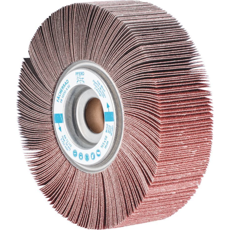PFERD - Flap Wheel - Unmounted Type - Aluminium Oxide FR 16550/25.4 A 80 Grit | 44731081 2