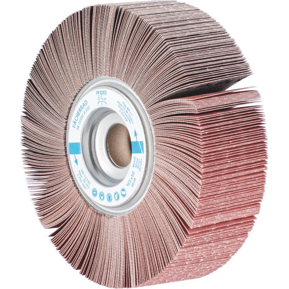 PFERD - Flap Wheel - Unmounted Type - Aluminium Oxide FR 16550/25.4 A 320 Grit | 44731321 2