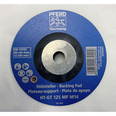 PFERD - Backing Pad HT-GT 125mm 5" M14 High Temperature | 44890210 1