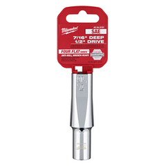 Milwaukee - 1/2" Drive Socket SAE Deep 7/16" | 45342101