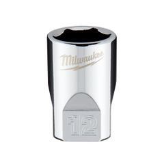 Milwaukee - 1/4" Drive Socket Metric Standard 12mm | 45349038