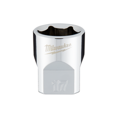 Milwaukee - 3/8" Drive Socket Metric Standard 17mm | 45349087