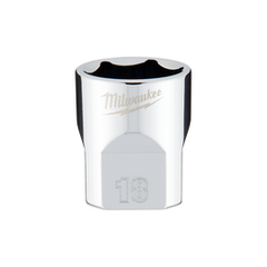 Milwaukee - 3/8" Drive Socket Metric Standard 18mm | 45349088
