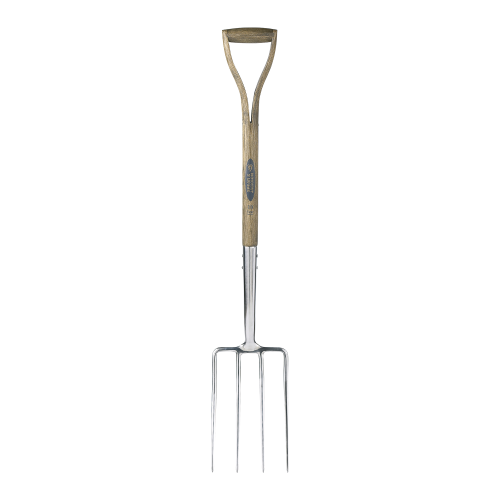 Spear & Jackson - Fork Traditional Ash Shaft And D-Handle Stainless Steel | SJ-4550DF