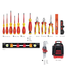 Wiha - Tool Backpack Electric, 28-pcs., One. Always. Everywhere. The Tool Backpack | WH-45528