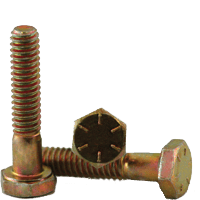 BBI - 1/2"-13x4" (Pt) - Imperial Grade 8 Hex Bolt Zinc-yellow Cr+6 UNC | 455318