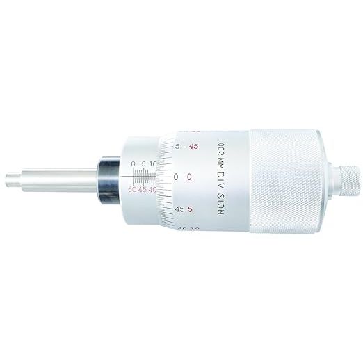 Starrett - MICROMETER HEAD 0-50MM 0.002MM GRAD WITH SPEEDER | 468MXSP-50