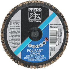 PFERD - COMBIDISC Mini POLIFAN - Zirconia - Type CDR-PFF 75 Z 120 | 47202092 1